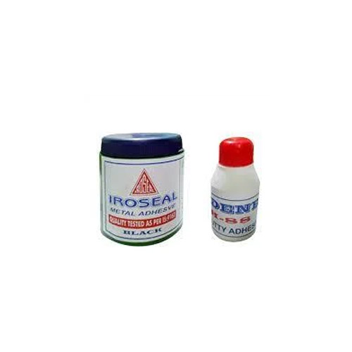 A two component paste, based on a iron powder filled epoxy system. The